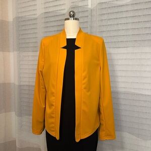 NWOT SHEIN Vibrant Mustard Yellow Blazer